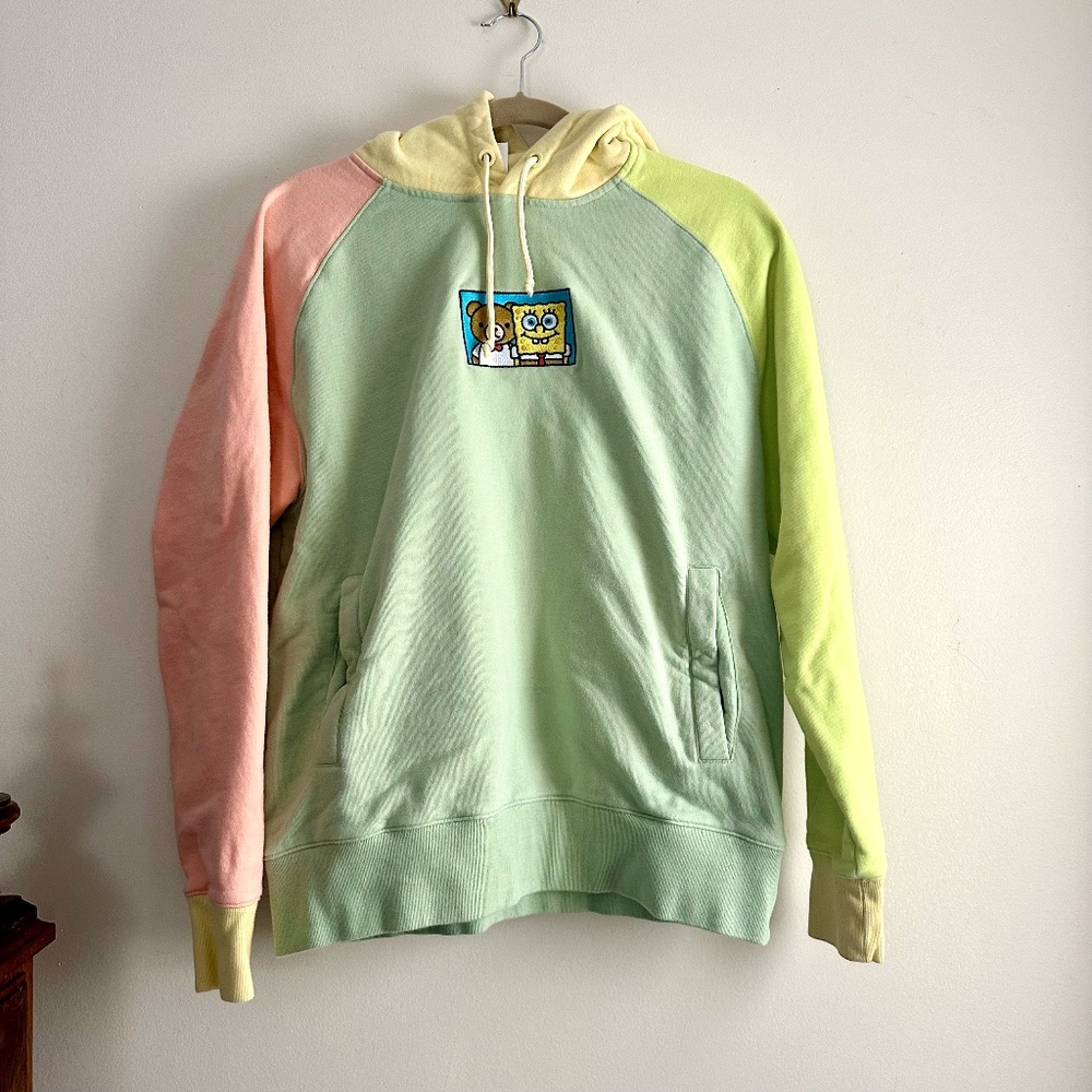 Teddy Fresh X Spongebob Colorblock Hoodie